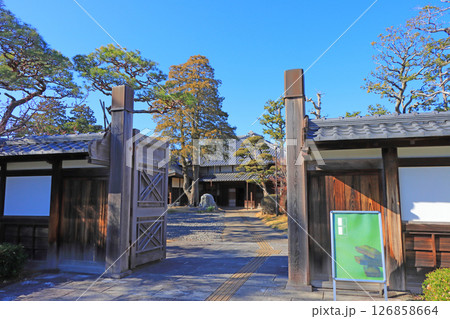 静岡県掛川市、掛川城竹の丸の風景 126858664