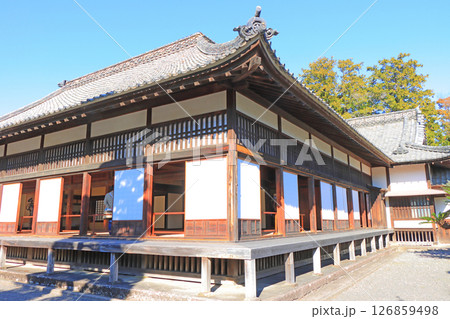 静岡県掛川市、掛川城二の丸御殿の風景 126859498