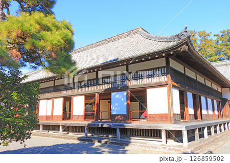 静岡県掛川市、掛川城二の丸御殿の風景 126859502