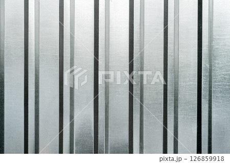 Background metal sheet with vertical lines texture Background metal sheet with vertical lines texture 126859918