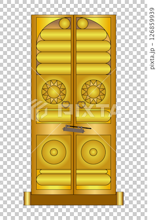 Design of the Holy Door of the Kaaba Design of the Holy Door of the Kaaba 126859939