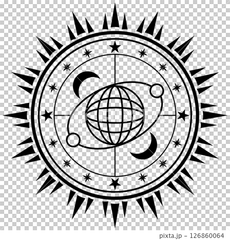 宇宙の魔法陣 126860064