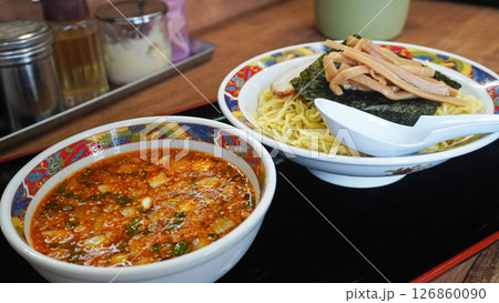 飲食店のメニュー(ピリ辛つけ麺) 飲食店のメニュー(ピリ辛つけ麺) 126860090