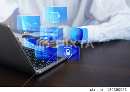 concept of using Passkey instead of a code set for maximum security Biometric Lock. 126860988