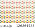 background colored hearts 126864528