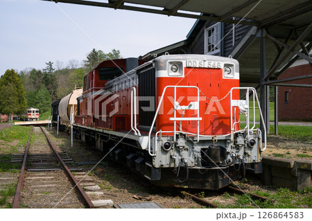 DD51　三笠鉄道村 三笠鉄道記念館のクロフォード公園 126864583