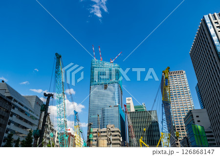 変わり続ける東京八重洲 呉服橋周辺の建設工事 2025.04 126868147