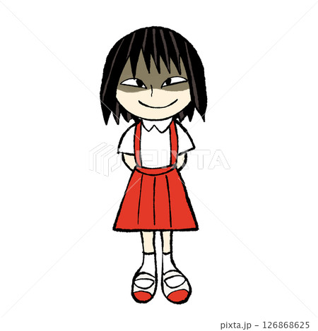 花子さんのイラスト 126868625