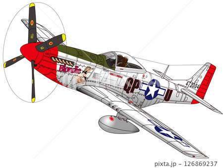 P51ムスタング 126869237