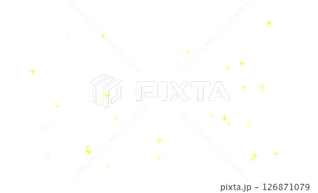 8bitレトロゲーム風キラキラエフェクト|背景透過で使いやすい演出素材 8bitレトロゲーム風キラキラエフェクト|背景透過で使いやすい演出素材 126871079