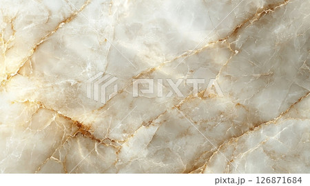 Abstract Peaceful Cracked Marble Surface in Muted Earth Tones for Elegant Designs 126871684