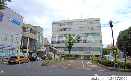 関東大手私鉄の駅前 関東大手私鉄の駅前 126872022