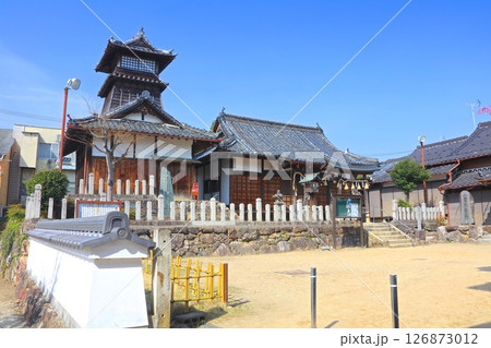柏原の太鼓やぐら(最上階に、つつじ太鼓という大太鼓がある)/丹波の城下町 柏原の太鼓やぐら(最上階に、つつじ太鼓という大太鼓がある)/丹波の城下町 126873012