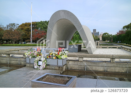 平和記念公園にある慰霊碑 平和記念公園にある慰霊碑 126873720