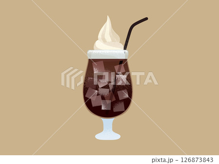 コーヒーフロート 126873843