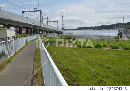 建築工事現場 126874348
