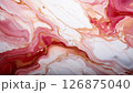 ピンクの大理石 126875040