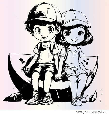 Watermelon Coloring Page For Kids Watermelon Coloring Page For Kids 126875172