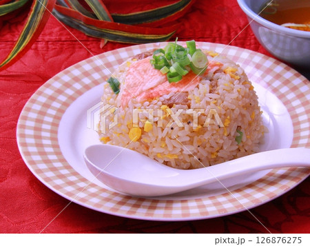 チャーハン　スープ付き 126876275