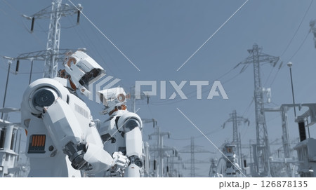 Robots Inspecting Power Grid Infrastructure 126878135