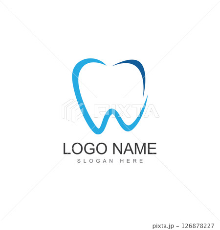 w dental logo vector illustration icon w dental logo vector illustration icon 126878227