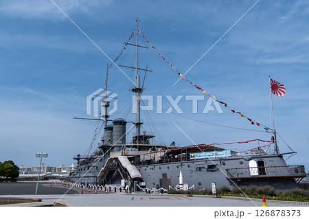 三笠公園 世界三大記念艦「三笠」展示 三笠公園 世界三大記念艦「三笠」展示 126878373