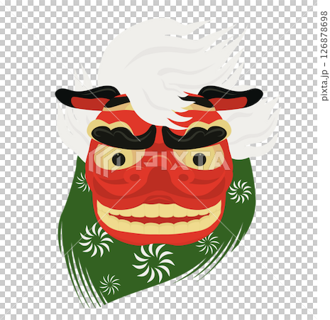 獅子舞のイラスト 126878698