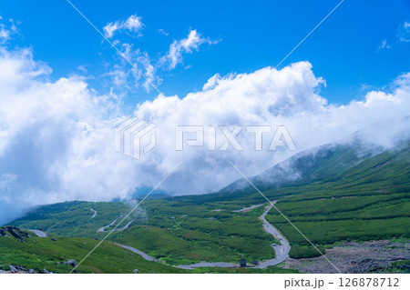 【夏山登山】夏の乗鞍岳の登山風景【長野県】 126878712