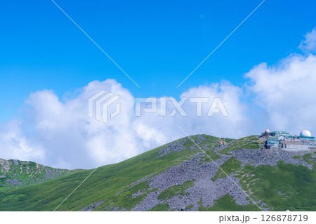【夏山登山】夏の乗鞍岳の登山風景【長野県】 126878719