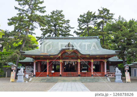 長田神社　拝殿 126878826
