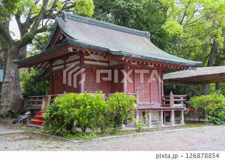 長田神社　神楽殿 126878854
