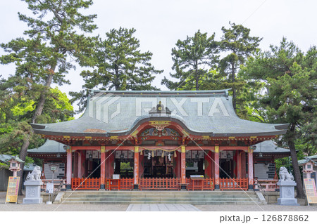 長田神社　拝殿 126878862