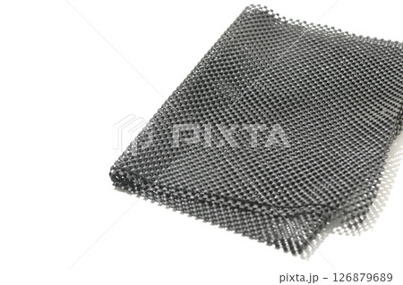 滑り止めシートを白背景で撮影 126879689