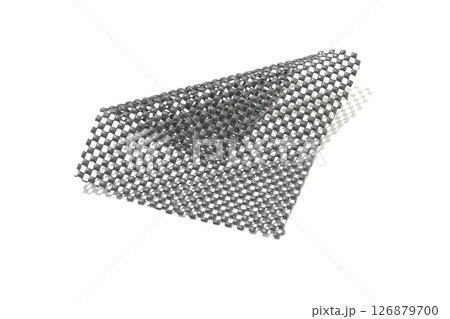 滑り止めシートを白背景で撮影 126879700