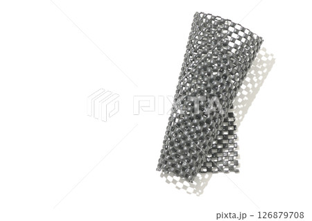 滑り止めシートを白背景で撮影 126879708