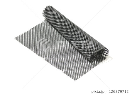 滑り止めシートを白背景で撮影 126879712