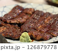 うなぎの蒲焼 126879778
