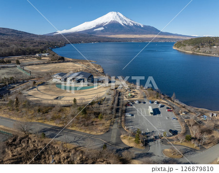 山中湖交流プラザ きらら、山中湖、富士山 126879810