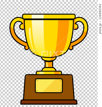 Trophy Gold Illustration Trophy Gold Illustration 126880362