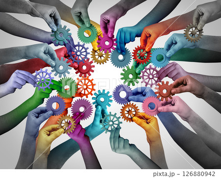 Connecting As A Team 126880942