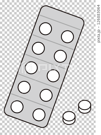 薬のシート 126883064