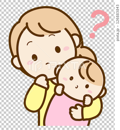 Questionable baby and mom 126883843