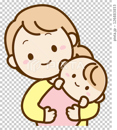 Mother holding a baby 126883853