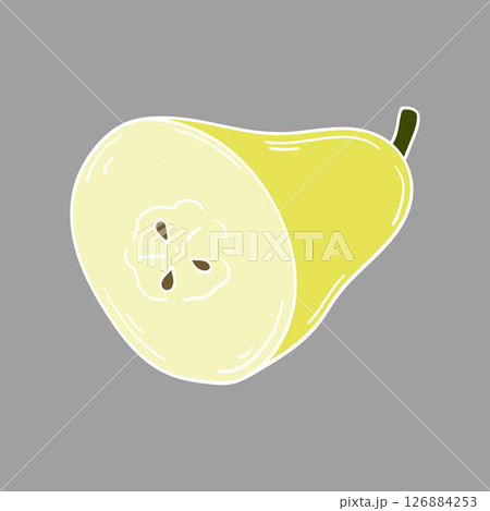 Illustration in hand draw style. Icon, sign, sticker, pin, logo 126884253