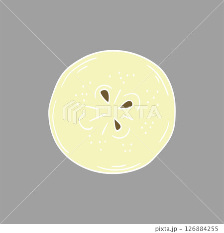 Illustration in hand draw style. Icon, sign, sticker, pin, logo 126884255