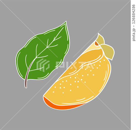 Illustration in hand draw style. Icon, sign, sticker, pin, logo 126884286