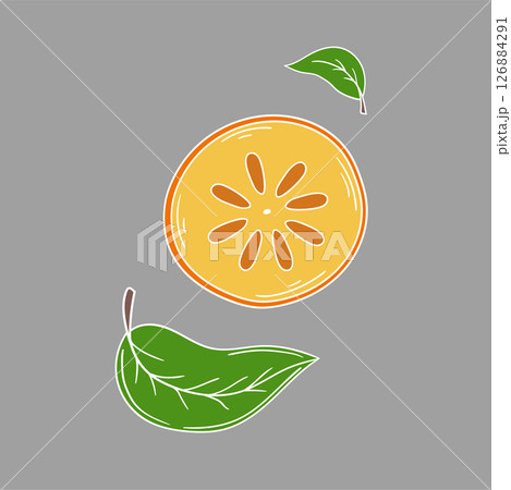 Illustration in hand draw style. Icon, sign, sticker, pin, logo 126884291