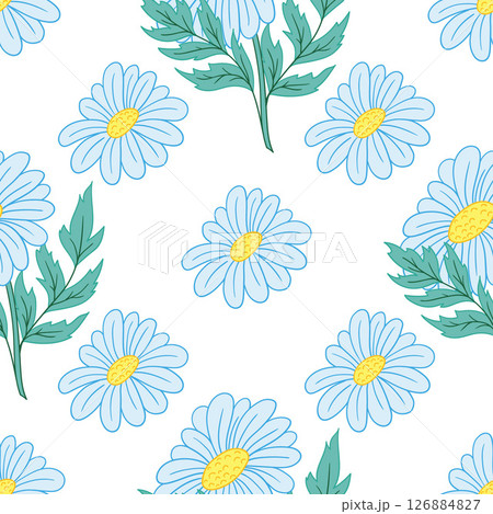 Seamless cute pattern. Pattern for textiles in hand draw style 126884827