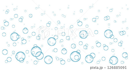 Carbonated water with 3d gas balls texture. 126885091