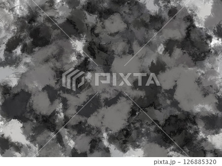 抽象的　水墨画　背景素材 126885320